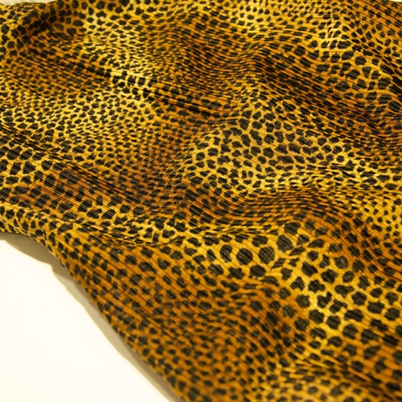 Vintage leopard print 1990's swimsuit - Picture 4 of 11